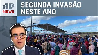 MST volta a ocupar área da Embrapa em Pernambuco; Cristiano Vilela comenta