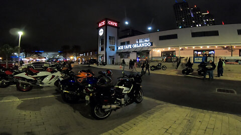 Ace Cafe Orlando Bike Night! Why did I get a YAMAHA FJR 1300 MOTOVLOG