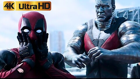 DeadPool (2016) "That Wheezing Bag Of D**k Tips Has It Comin' Scene 4K HDR