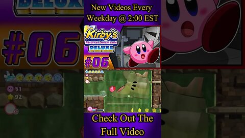 Kirby's Return To Dream Land Deluxe Part 6 Video Highlights #shorts
