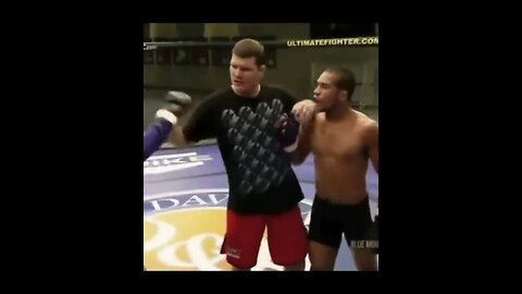 Michael Bisping shouts at his foster children during TUF