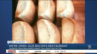 Gus Balon's offers takeout