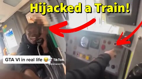 Mizzy and Friends Break into Train Control Room & Get Arrested