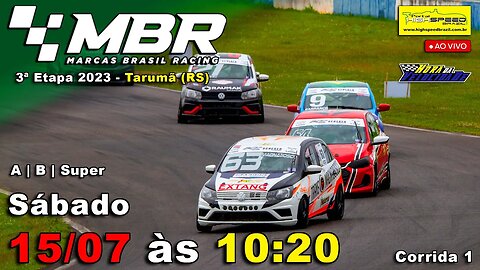 🔴 MARCAS BRASIL RACING | Corrida 1 | 3ª Etapa 2023 | Tarumã (RS) | Ao Vivo