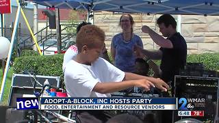 Adopt-a-Block, Inc hosts party