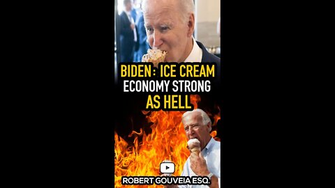 What recession? Biden's Got Ice Cream! #shorts