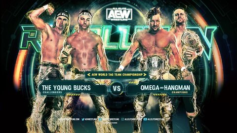 The Young Bucks vs Kenny Omega & "Hangman" Adam Page Revolution 2020 Highlights