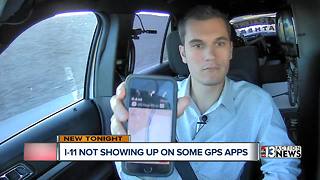 GPS apps still catching up with new I-11 freeway