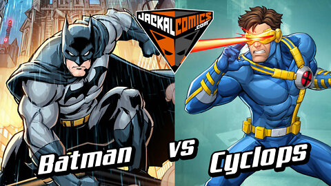 BATMAN Vs. CYCLOPS of THE X-MEN - Comic Book Battles: Who Would Win In A Fight?