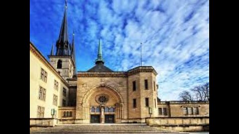 Notre-Dame Cathedral Luxembourg walking tour