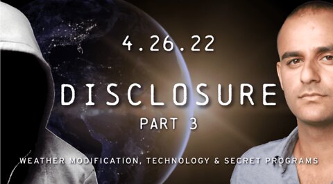DISCLOSURE (Part 3)- Exclusive Jason Shurka interview