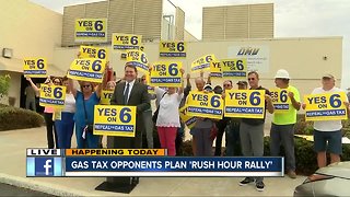 Opponents of gas tax kick off statewide tour