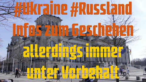 #Ukraine #Russland Infos zum Geschehen allerdings immer unter Vorbehalt