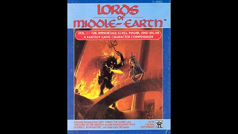Lords of Middle-Earth, Vol 1 - The Immortals: Elves, Maiar, and Valar