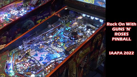 Rockin' Out With Guns 'N' Roses by Jersey Jack Pinball (IAAPA 2022)