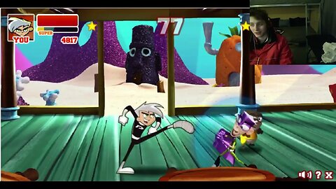 Fanboy VS Danny Phantom In A Nickelodeon Super Brawl 2 Battle With Live Commentary