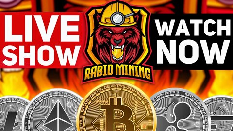 Future Of Crypto Mining | Rabid Mining LIVE!!!