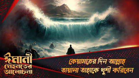 কেয়ামতের দিন আল্লাহ তায়ালা তাহাকে খুশী করিবেন | Allah | Happy | Day of Resurrection | Bangla Waz