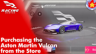 Purchasing the Aston Martin Vulcan from the Store | Racing Master