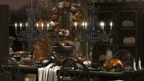 Thanksgiving Day Ambience~ Beautiful Background for Thanksgiving