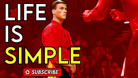 Bloodsport - Life Is Simple... #lifeissimple #betheboss #privatecoaching #jcvd