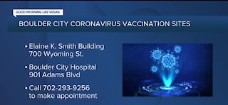 Boulder City coronavirus vaccination sites and ambitious vaccination plan