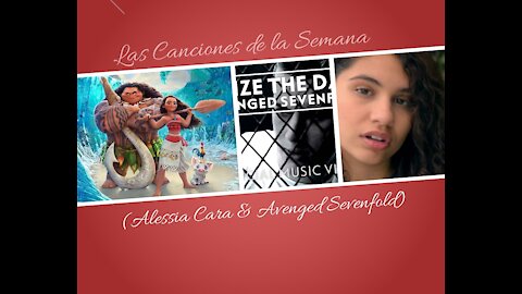 Las #CANCIONES de la semana (#ALESSIACARA & #AVENGEDSEVENFOLD)