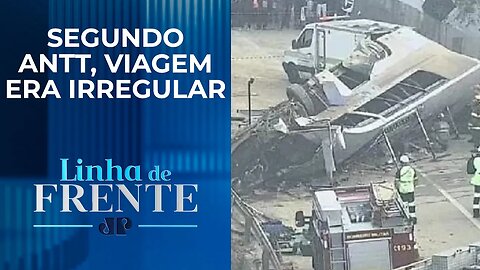 Ônibus que levava torcedores do Corinthians não tinha autorização para viagens | LINHA DE FRENTE