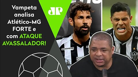 "Diego Costa e Hulk no Galo? Cara, o Atlético-MG..." OLHA o que Vampeta falou!