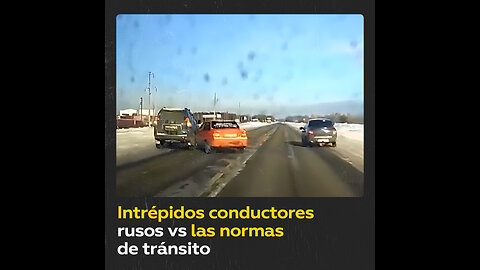 Conductores rusos compiten por obtener el título al infractor de tránsito más persistente