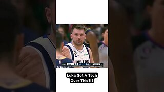 Luka Got A Technical Foul On This Play...