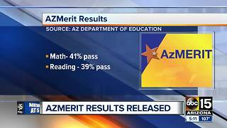 AZMerit test scores released