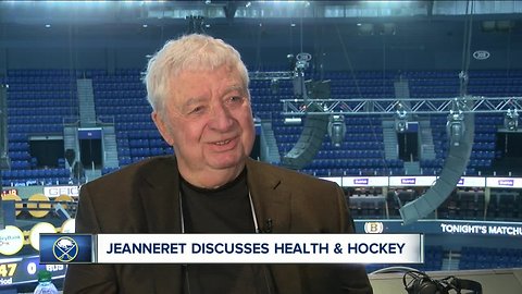 Rick Jeanneret discusses health and hockey after scare forced him out of the arena