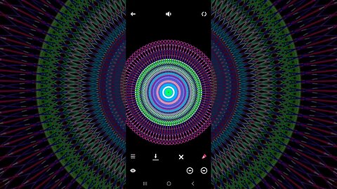 Tangle app on Android: perfect symmetry #24