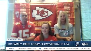 KC family joins TODAY show virtual plaza