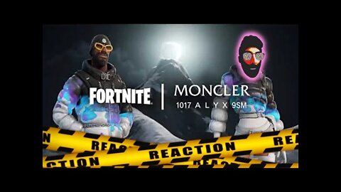 Fortnite Moncler REACTION