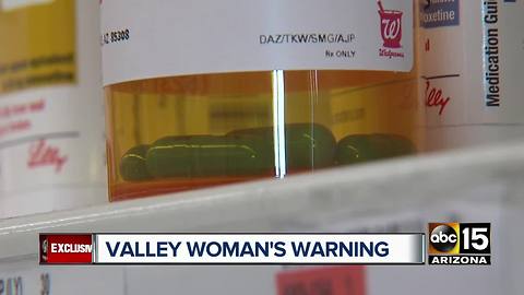 UTI antibiotic caused painful side effects for Valley woman