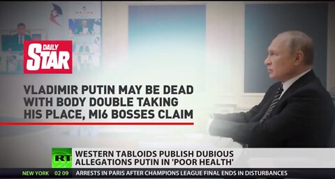 Western tabloids on clickbait spree with 'Putin's poor health' allegations