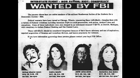 ☭ Whose RUNNING The White House....Obama's Mentor Bill Ayers & his wife Bernardine Dohrn ?
