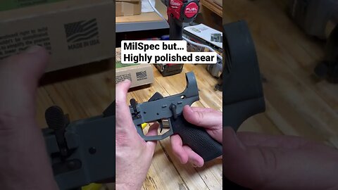 Testing our milspec trigger job Budget 556