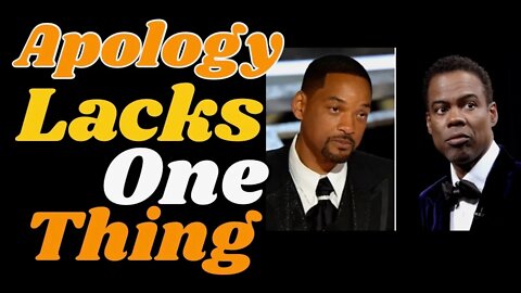 #WillSmith never apologized. Change My Mind.