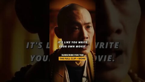 Shaolin Master Explains How We Write Our Own Movie in Life - Master Shi Heng Yi Monk #shorts