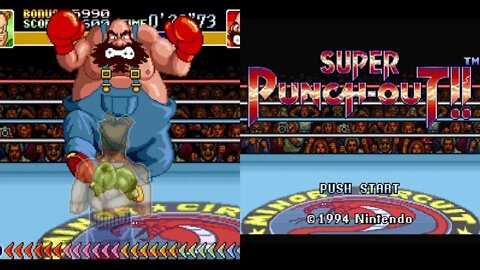 1994 Super Punch-Out!! Classic and Retro Arcade Game. No Commentary Gameplay. | Piso games