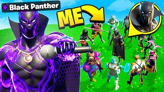 Do What Black Panther Says, Or ELSE! - Fortnite