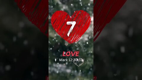 Day 7 LOVE ❤️: 12 Days of Celebration