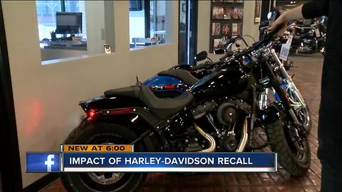 Harley recalls nearly 175K bikes because brakes can fail