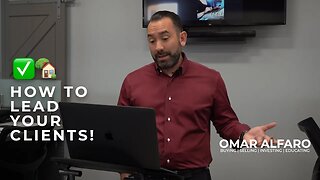 How To Lead Your Clients | Omar Alfaro