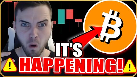 BITCOIN IS ABOUT TO SLAM IT!!