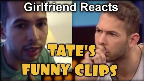 Girlfriend REACTS To Andrew Tate FUNNIEST Clips