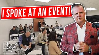 I Spoke at an Event! | Andy Dane Carter